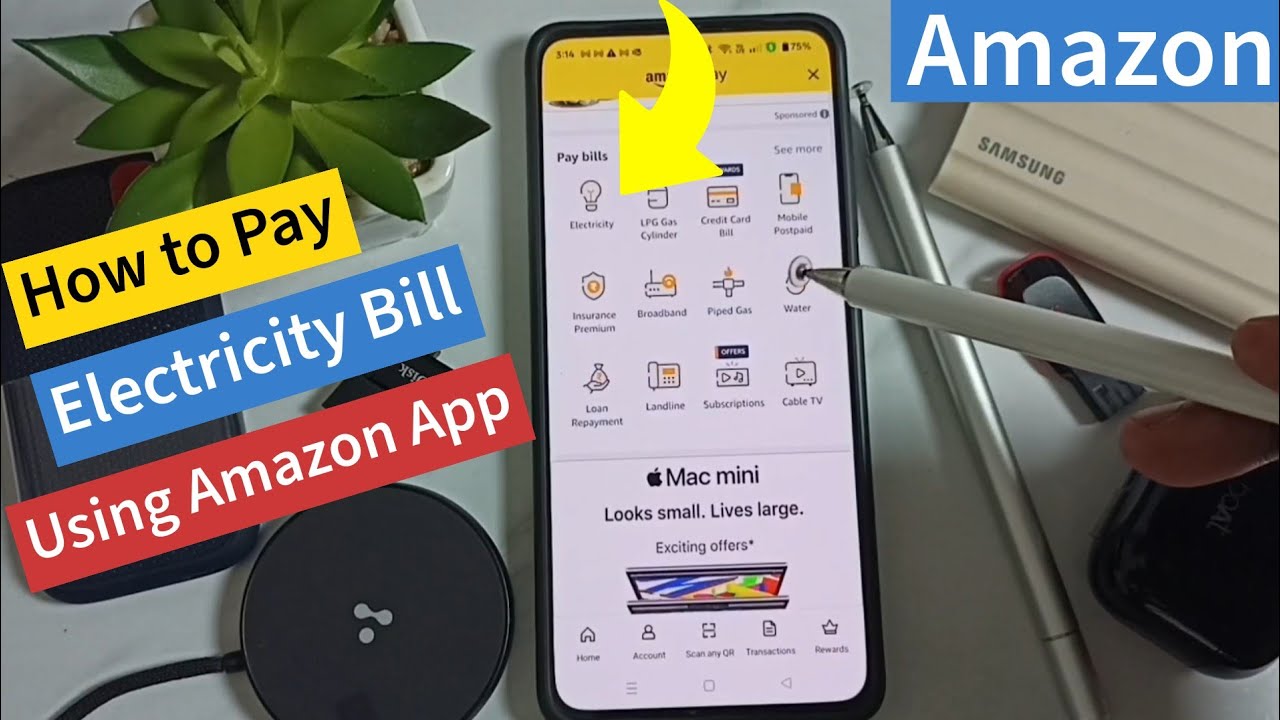 How to Pay Electricity Bill Using Amazon App | Quick & Easy Bill Payment Online