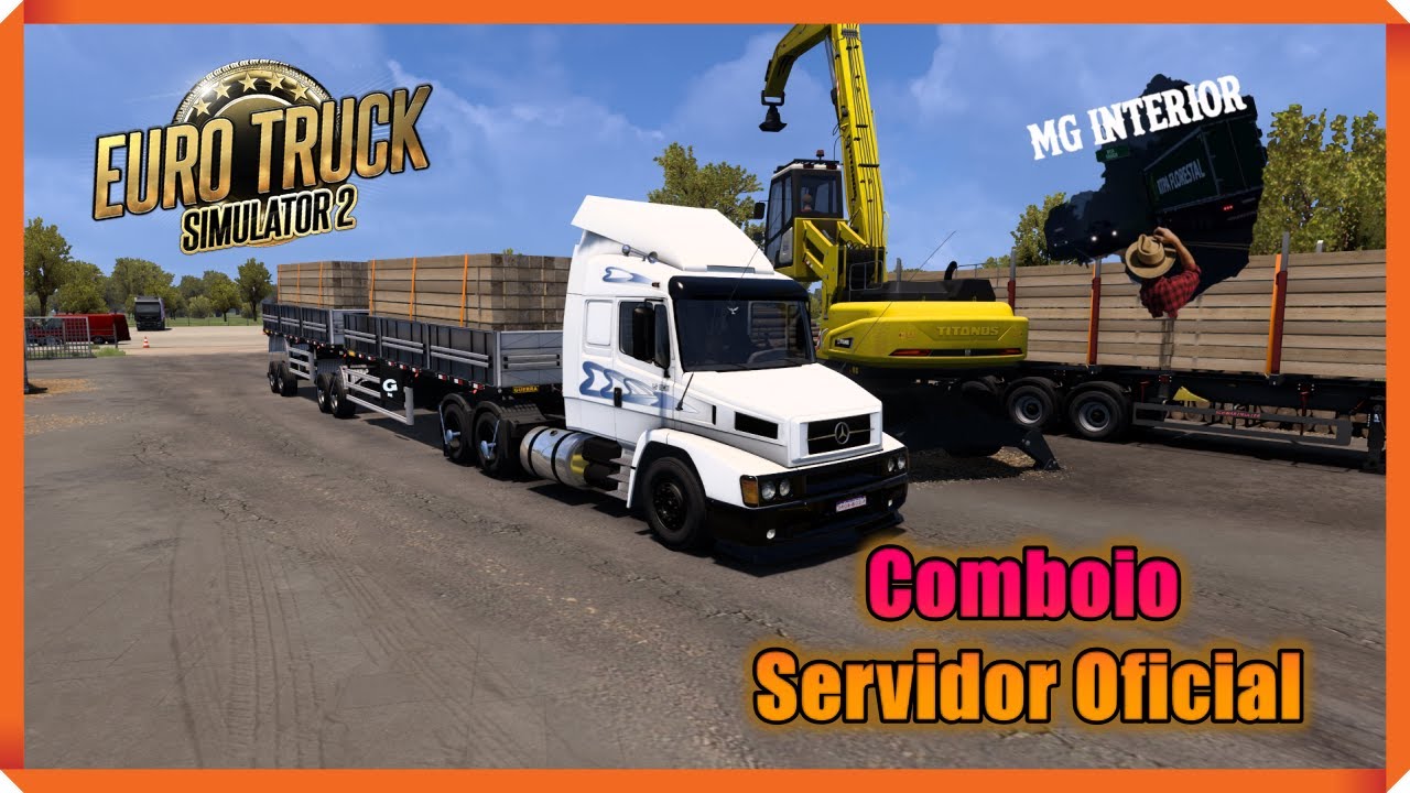🔴LIVE / ETS 2 1.57 , MAPA MINAS INTERIOR / COMBOIO SERVIDOR OFICIAL / Mercedes LS 1938 na Pressão !!