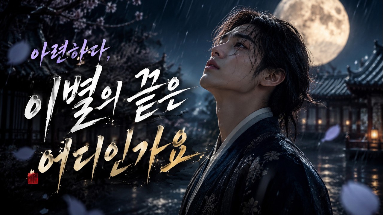 [ MV ] 이별의 끝은 어디인가요 (남자버전)ㅣ사극 OSTㅣ서정적인 국악발라드ㅣ힐링음악ㅣ잠안올때ㅣ노래명곡ㅣ조선팝ㅣ퓨전ㅣ위로ㅣ새벽감성ㅣK판타지ㅣ국악 OSTㅣ애절한ㅣ감성뮤비ㅣ가사ㅣ