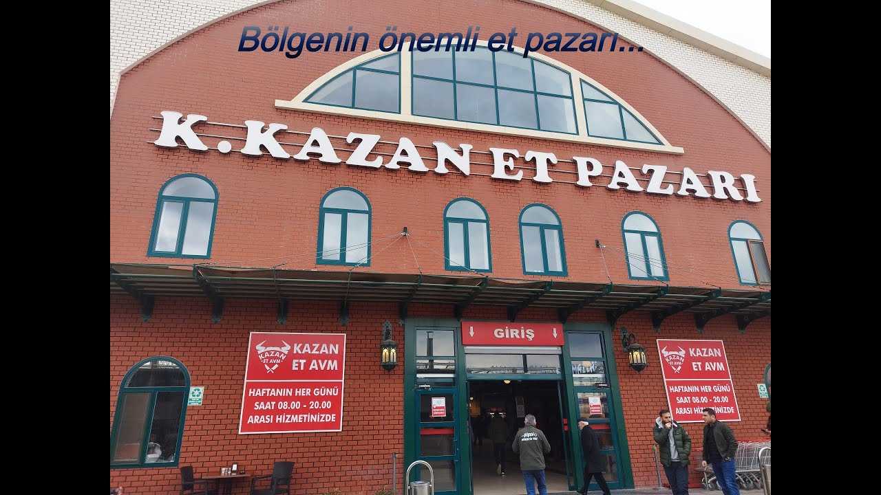 Kızılcahamam'a giderken KAZAN ET AVM ye uğradık. Et fiyatlarına baktık...