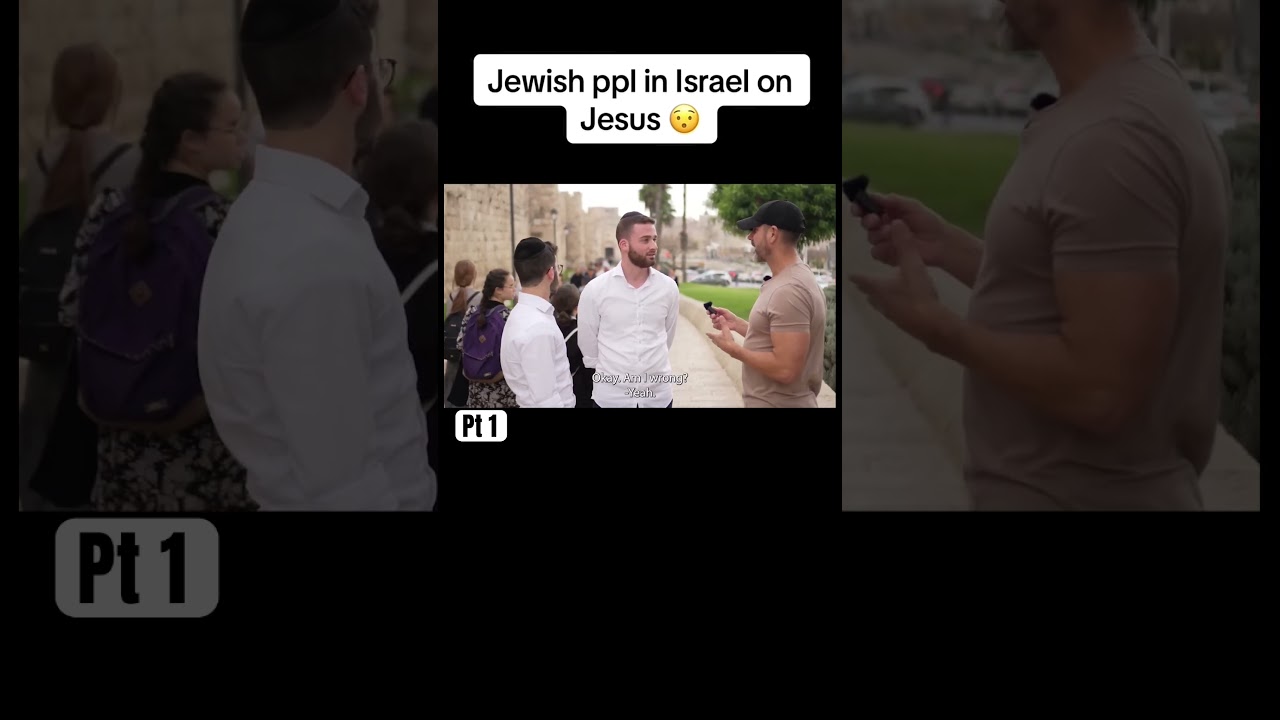 Asking Jewish people in Jerusalem if I&rsquo;m wrong for believing in Jesus | Part 1