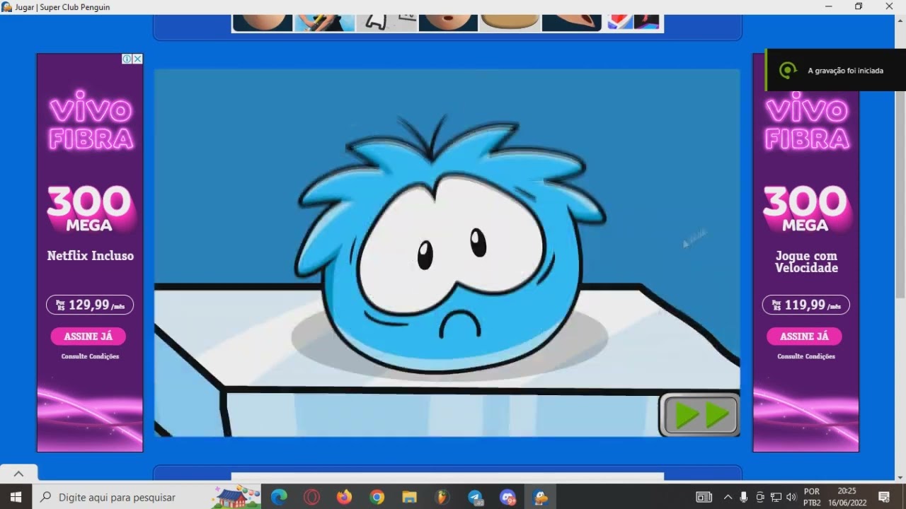 Puffle Rescue complete - SOS Puffles completo (all stamps, todos os selos)