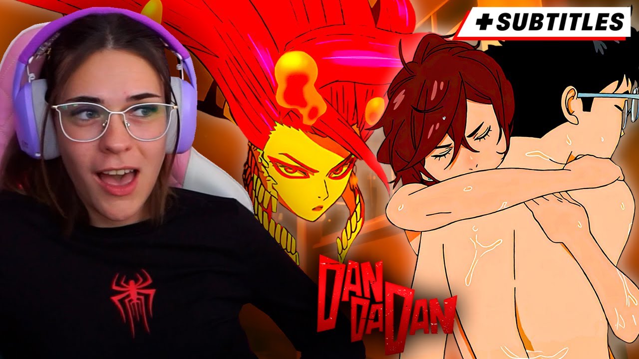 este ANIME no puede SER TAN EPICO y RARO a la vez 😂 Dandadan E 8 y 9