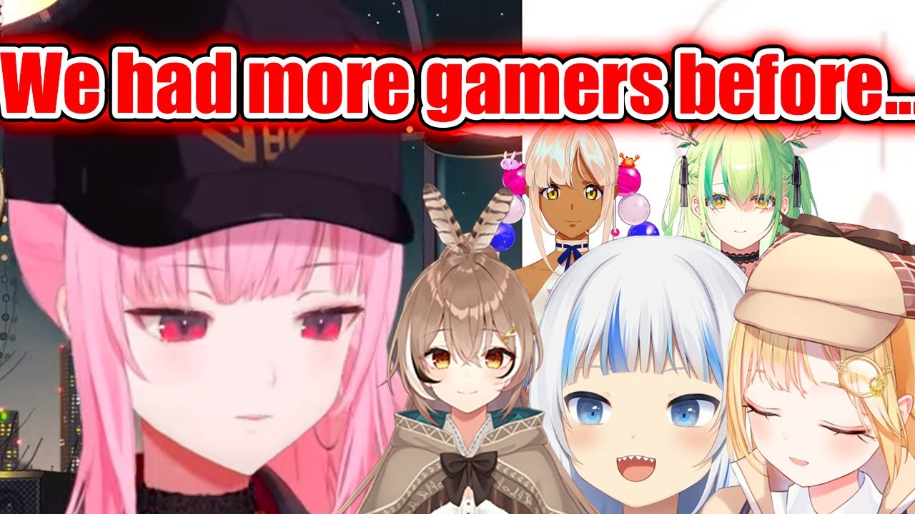 Calli Realizes That HoloEN's Gaming Energy Isn't The Same After The Graduations【Hololive EN】
