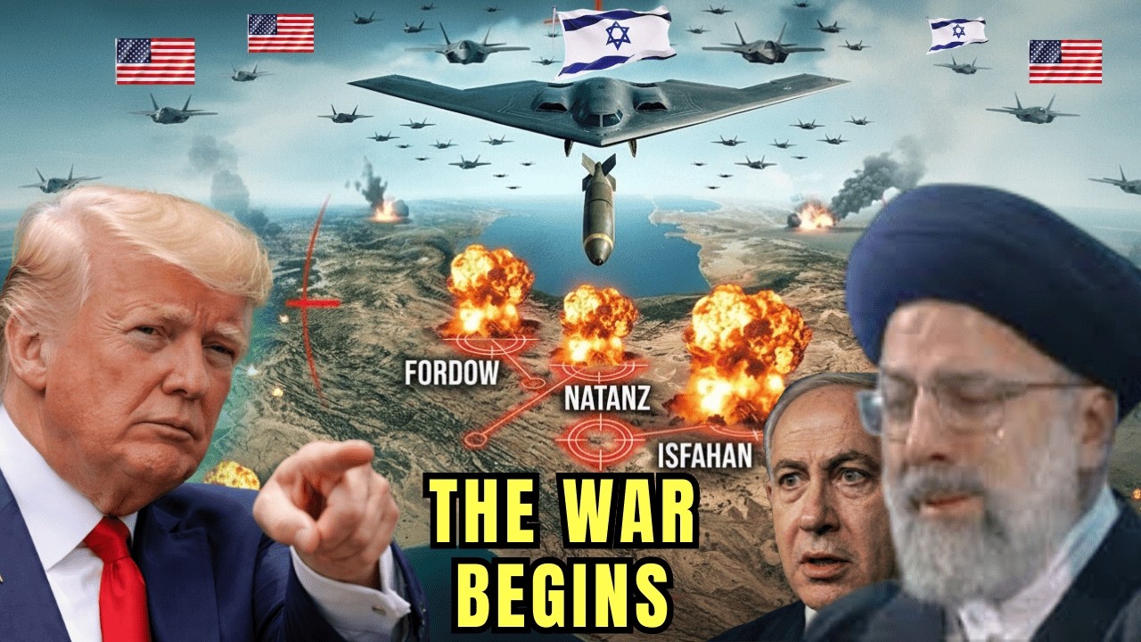 USA AND ISRAEL BOMBED IRAN &mdash;  IRAN FIRED BACK THE WAR HAS OFFICIALLY STARTED | Iran Israel