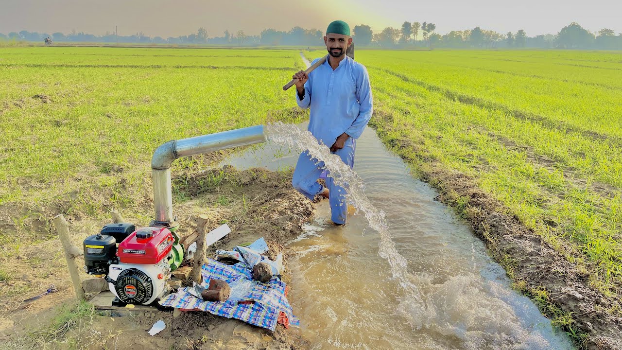 New Machine Generator Water Pump Successfully Project Alhumdulliah