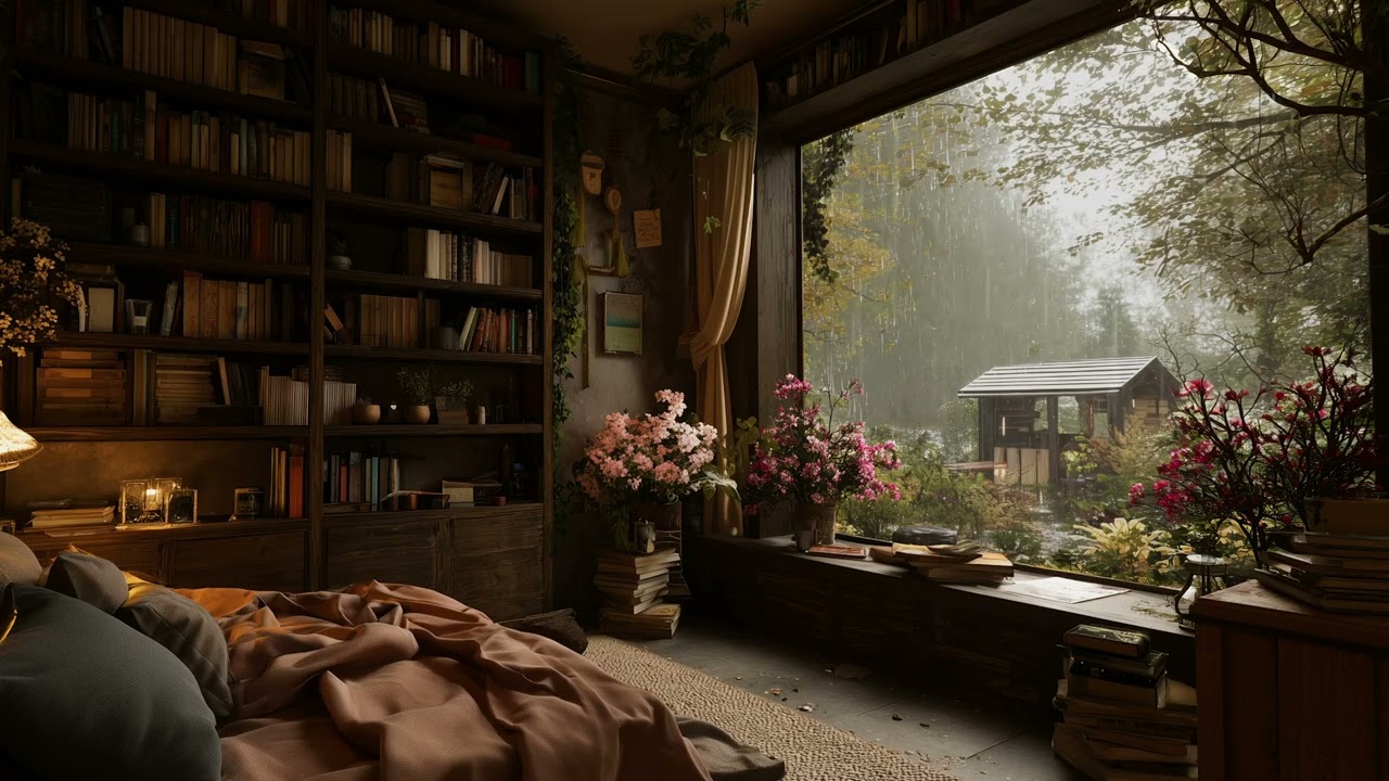 Piano Rainy | Soft Relaxing Piano for Calm Mind, Deep Relaxation, Reading, Studying & Peaceful Sleep