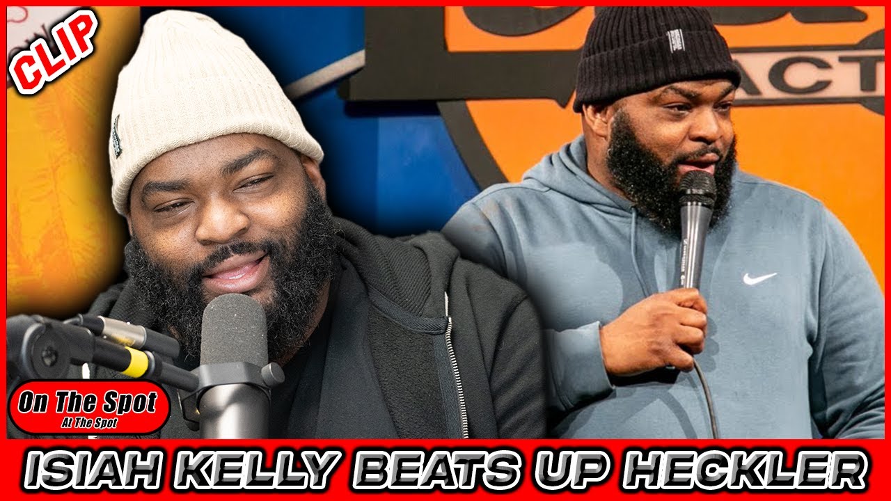 Isiah Kelly Had To Fight a Heckler | On The Spot At The Spot
