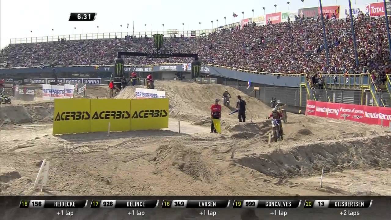 MXGP of The Netherlands 2015 - FULL Race Replay MXGP Race 1