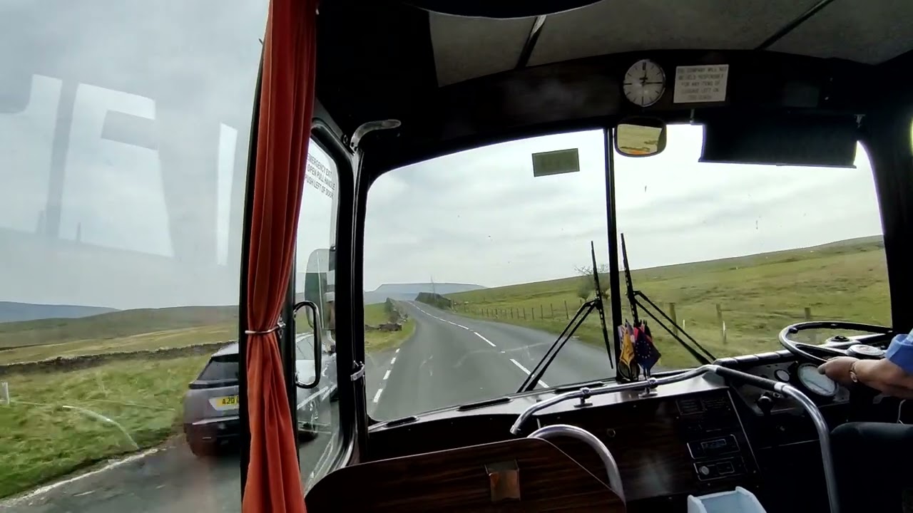 Ride on 1976 AEC Reliance KFF 586P Cumbria Easter Rally Kirkby Stephen 17042022