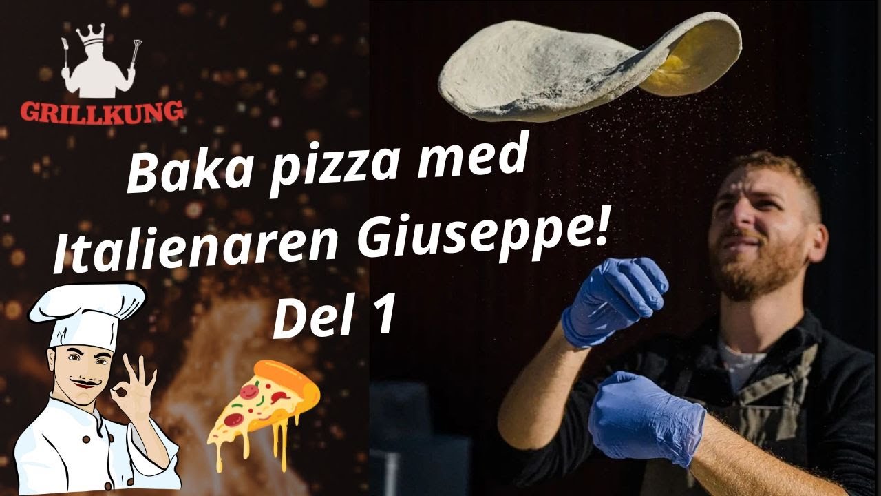 Baka pizza med Giuseppe del 1