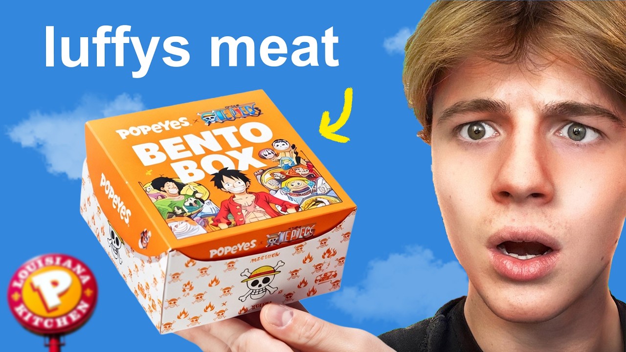 Я попробовал новый набор &laquo;One Piece&raquo; от Popeyes.