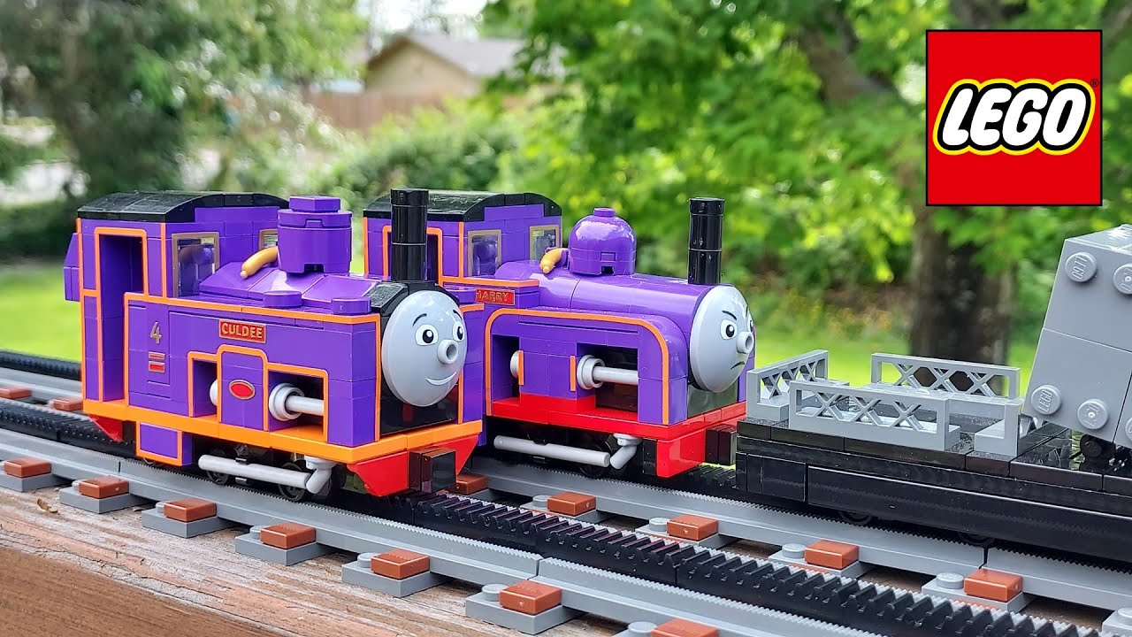 LEGO Culdee and Lord Harry the Mountain Engines - Thomas and Friends Railway Series MOC Showcase