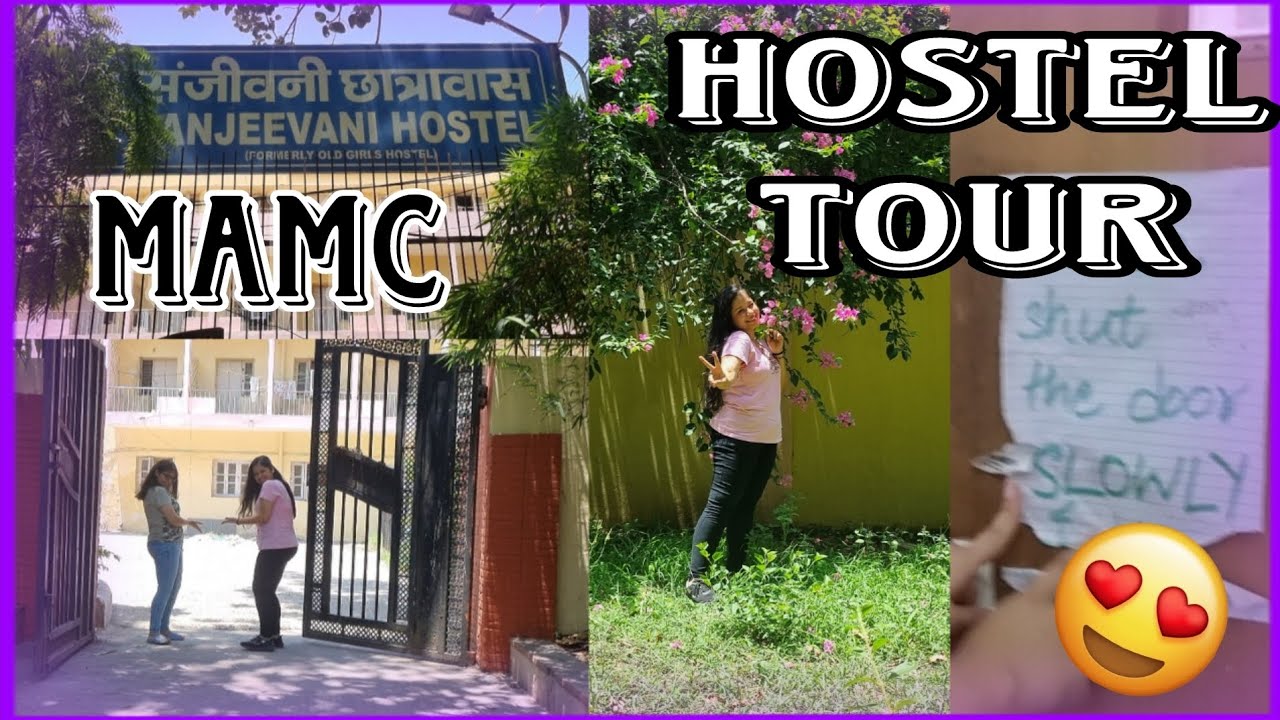 Girls Hostel Tour✨️🩷 | Maulana Azad Medical College #MAMC 🤍🦷