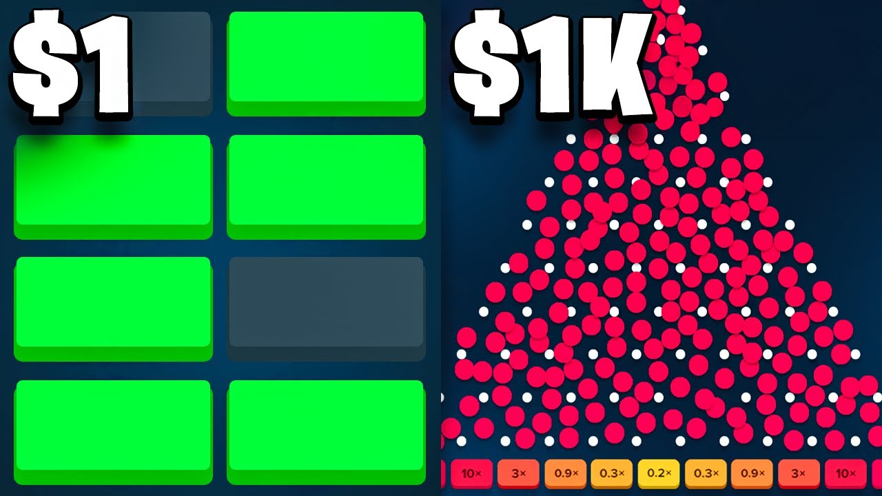 $1 vs $1,000 Gambling Session