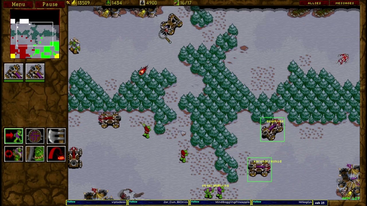 Warcraft 2 No Where to Run No Where to Hide 2v2  u8t3io3p/Swift vs [TD]Viruz/FootmanMAN
