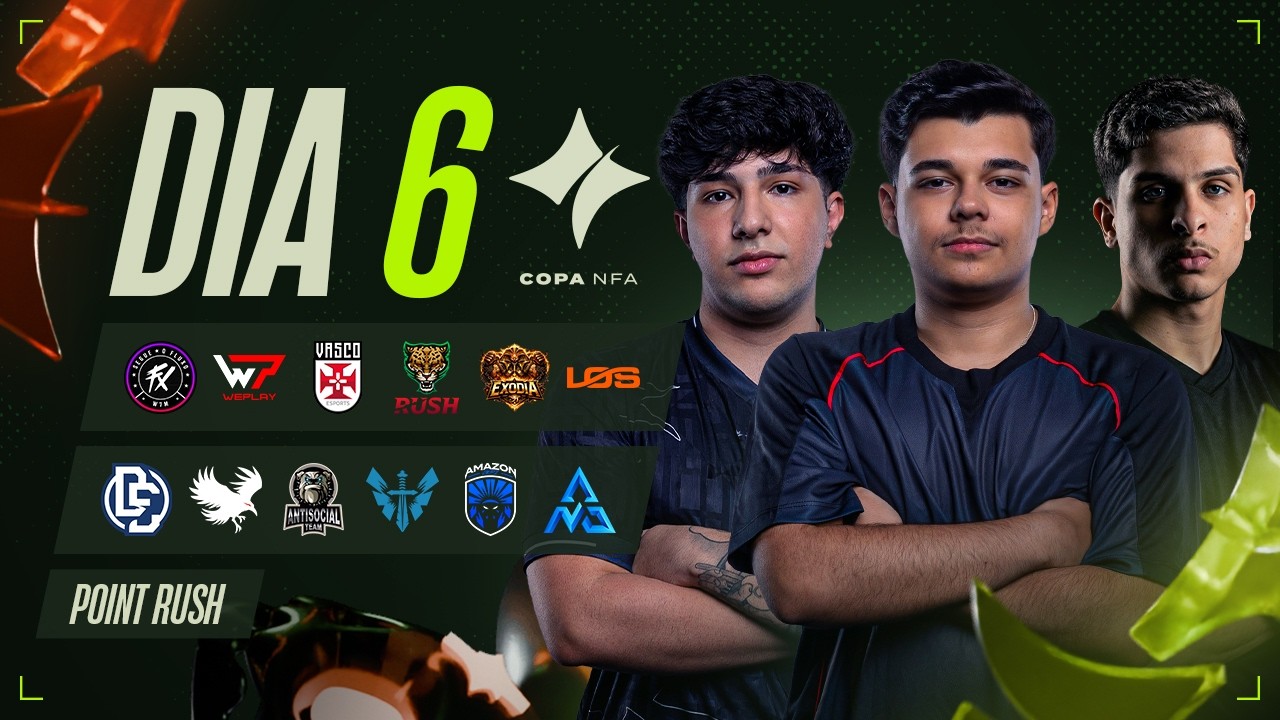 COPA NFA SPLIT 1 26 🟢 POINT RUSH | DIA 6 - QUAL VALE MAIS, ESTRATÉGIA OU TROCAÇÃO?