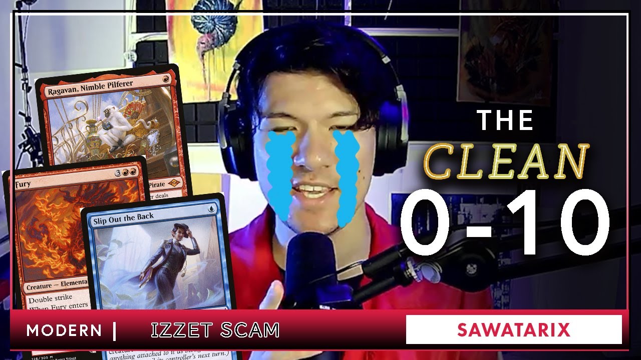(MTG Modern) You feel better after watching this. Izzet Scam Fury Ragavan Slip out the Back