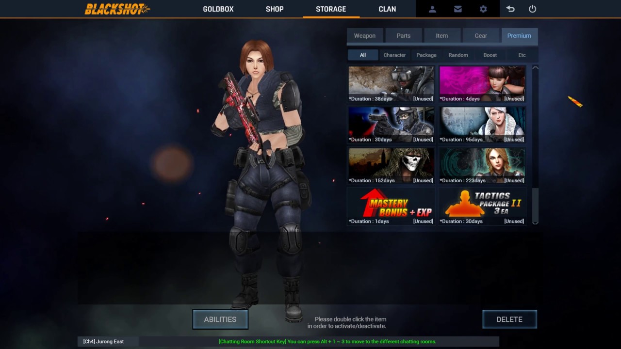 [_KatenKyokotsu @Blackshot] CIC Account & Clan For Sale :')