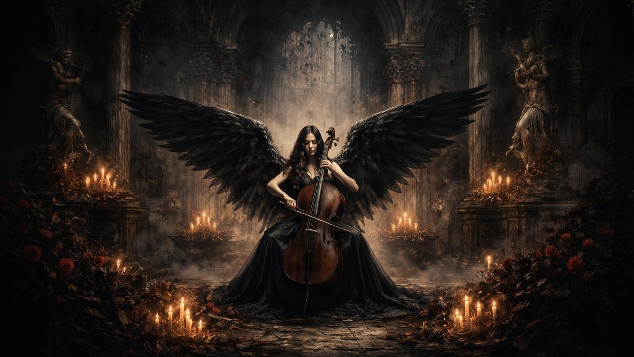 Elegía por un Ángel Caído — Reflexiones de Cello Neoclásico Oscuro
