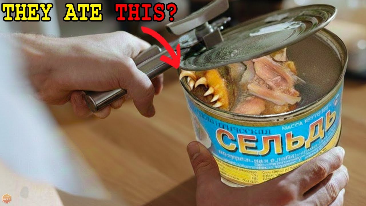 25 STRANGEST Canned Foods Our Grandparents ATE That You Never Knew Existed