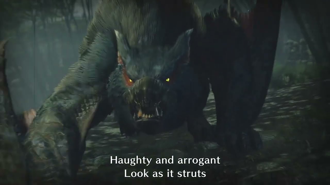 Monster Hunter Rise - Nargacuga Intro