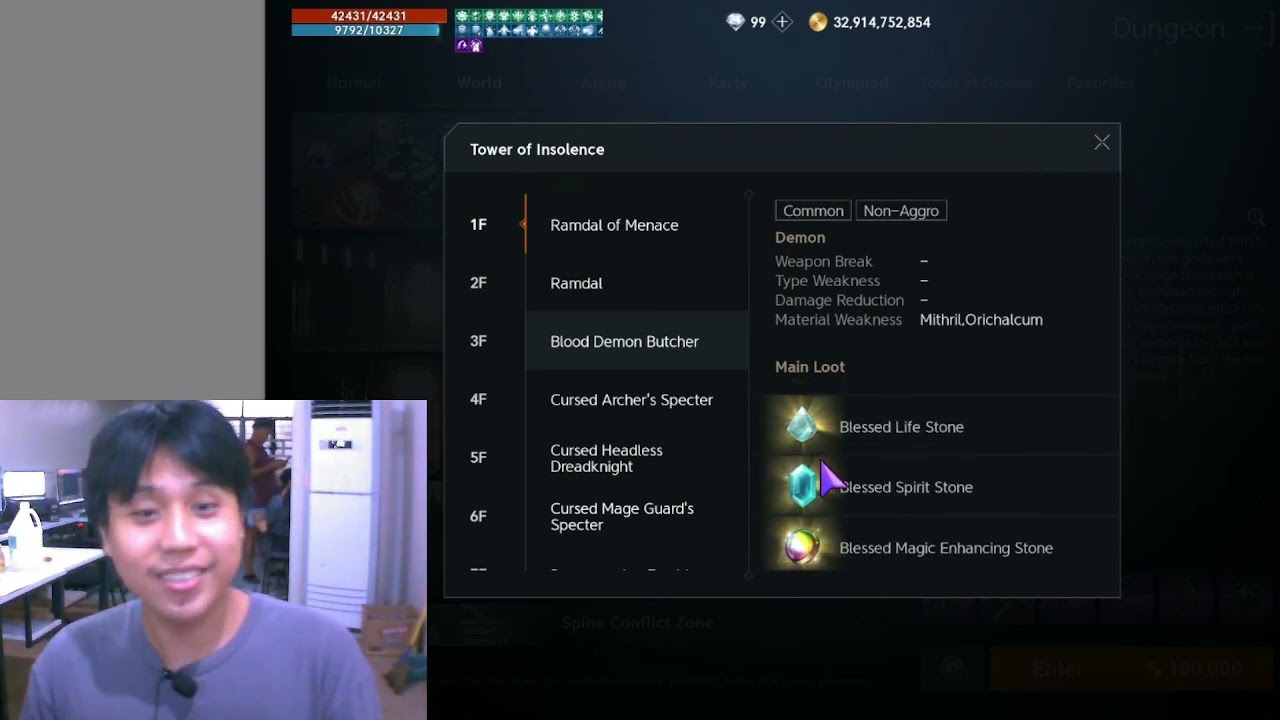 Tower of Insolence Lineage 2m