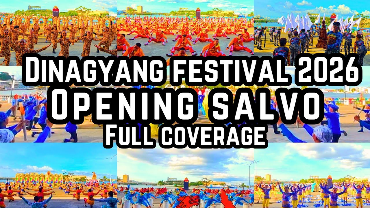 Dinagyang festival 2026 Openig Salvo Full Coverage 