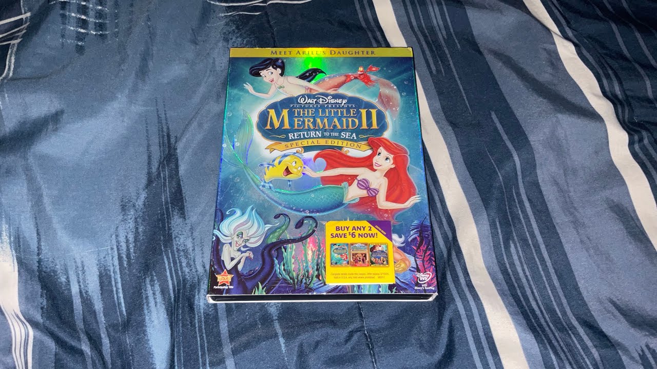 Opening to The Little Mermaid II: Return to the Sea: Special Edition 2008 DVD (FastPlay option)