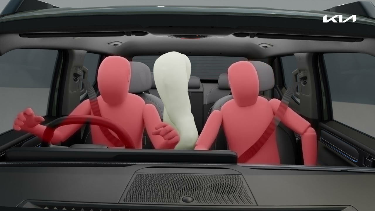 Kia Tasman - Airbag locations & functions