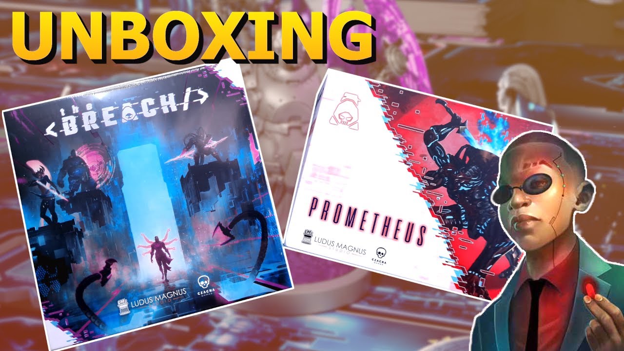 THE BREACH | UNBOXING PODSTAWKI ORAZ DODATKU PROMETEUSZ |