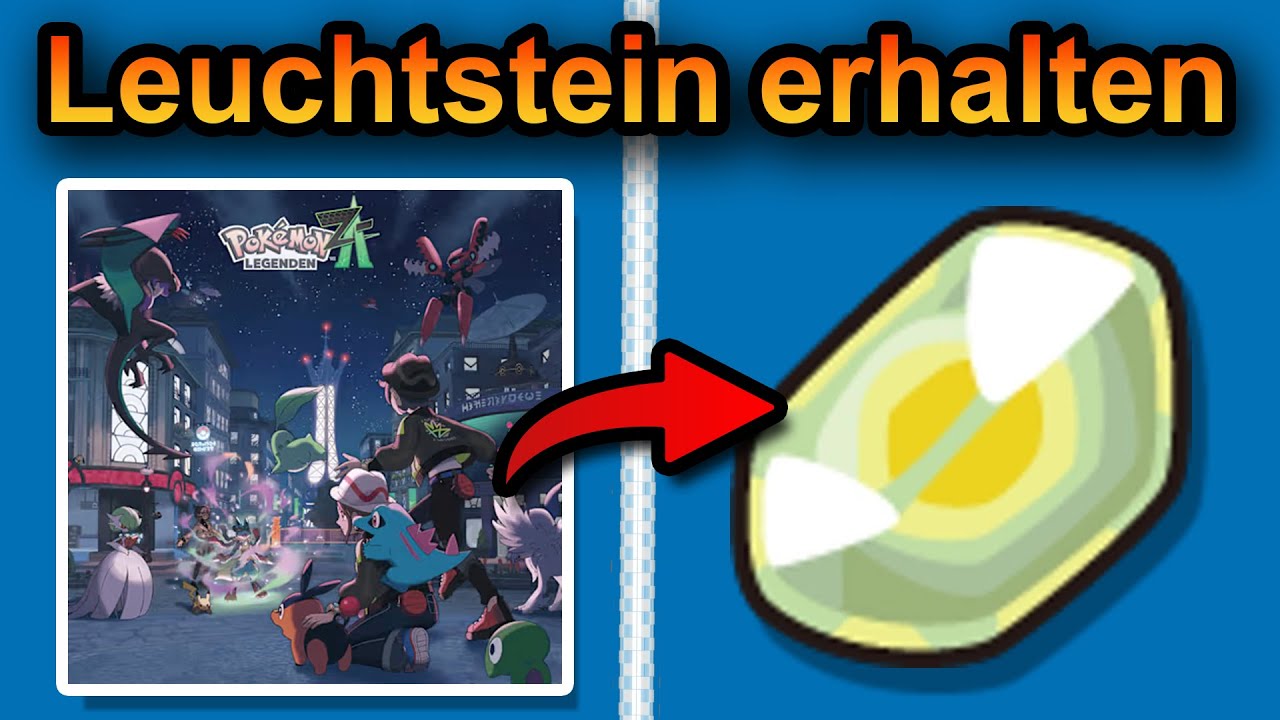 Pokemon Legenden Z-A Leuchtstein Fundort (schnell & einfach)