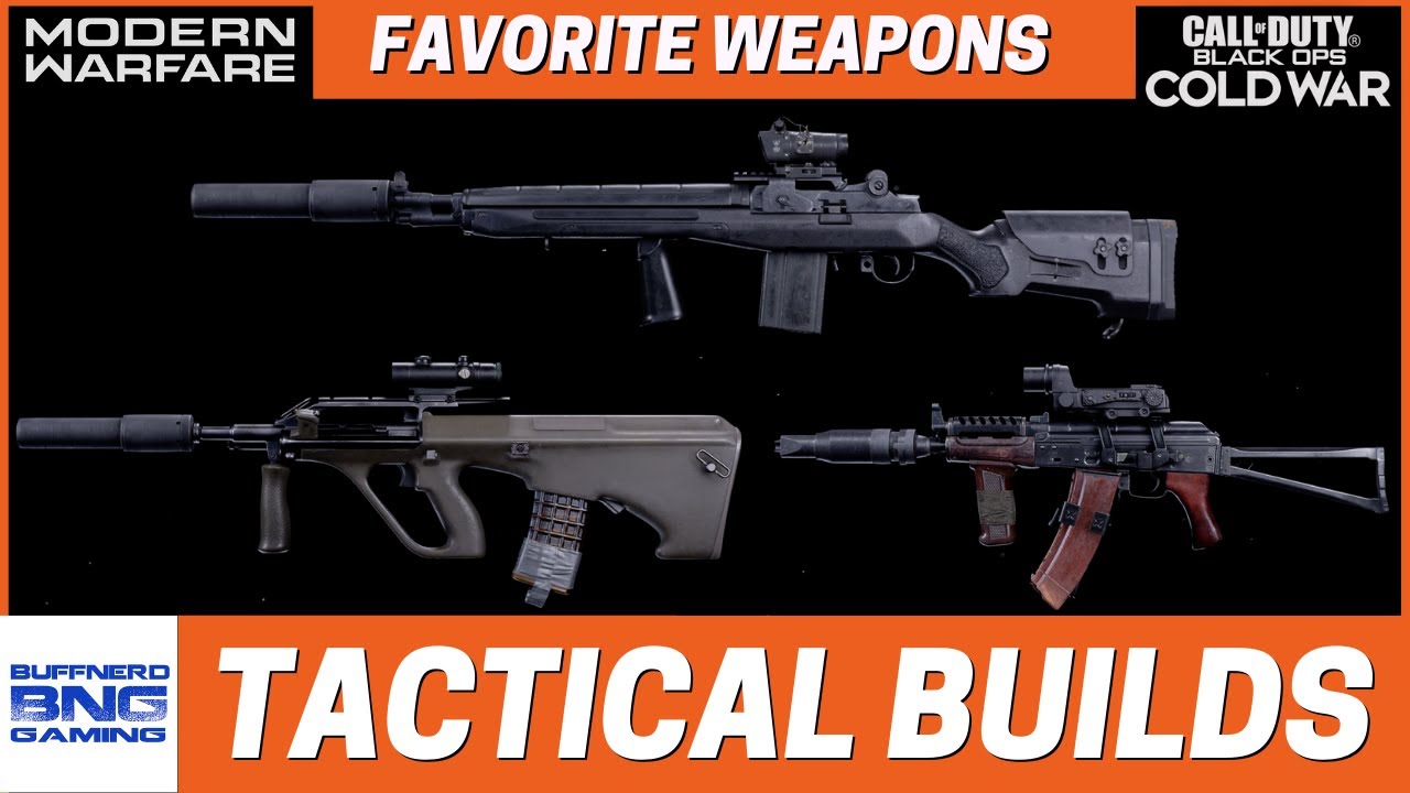 Tactical Weapon Builds Part 7 - Favorite Weapons - Call Of Duty Modern Warfare