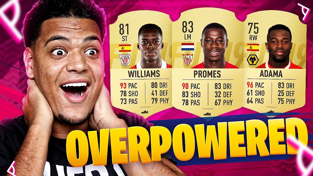 THE MOST OVERPOWERED STARTER TEAM ON FIFA 19!
