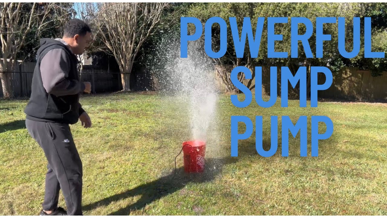 BYWTER 1/2 HP sump pump review