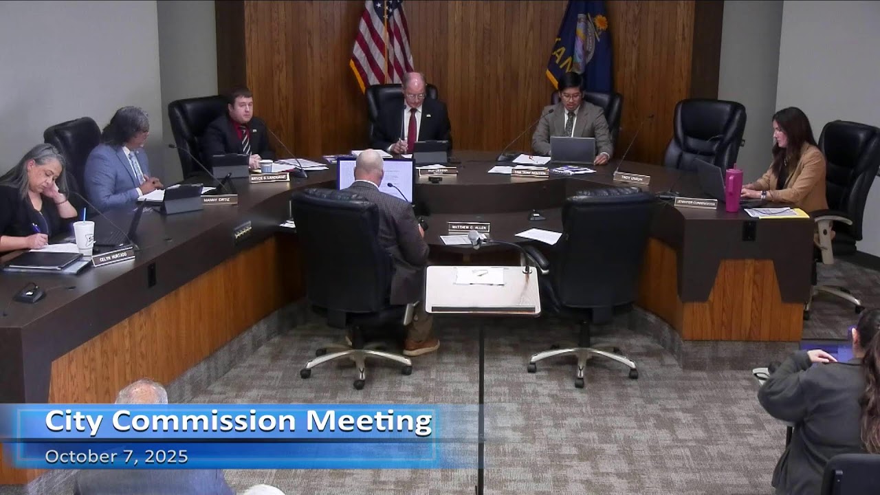 October 7, 2025 City Commission Meeting