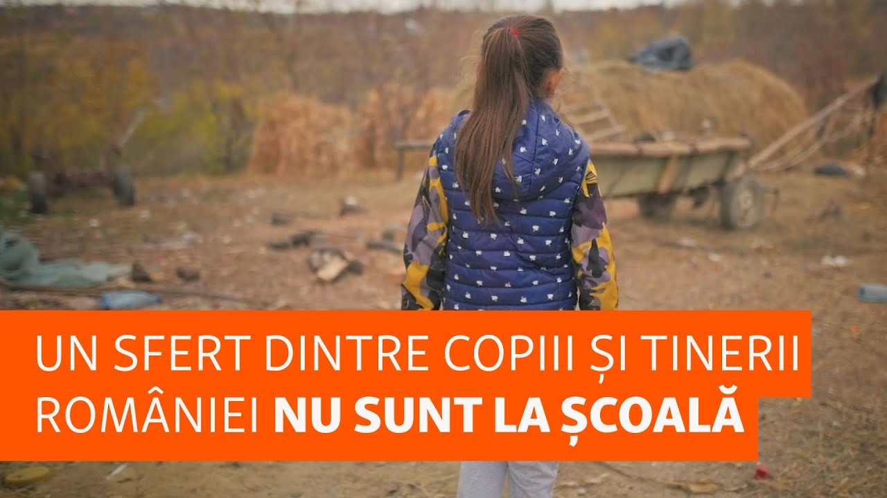 Abandonul școlar. Un sfert dintre copiii și tinerii României nu sunt la școală