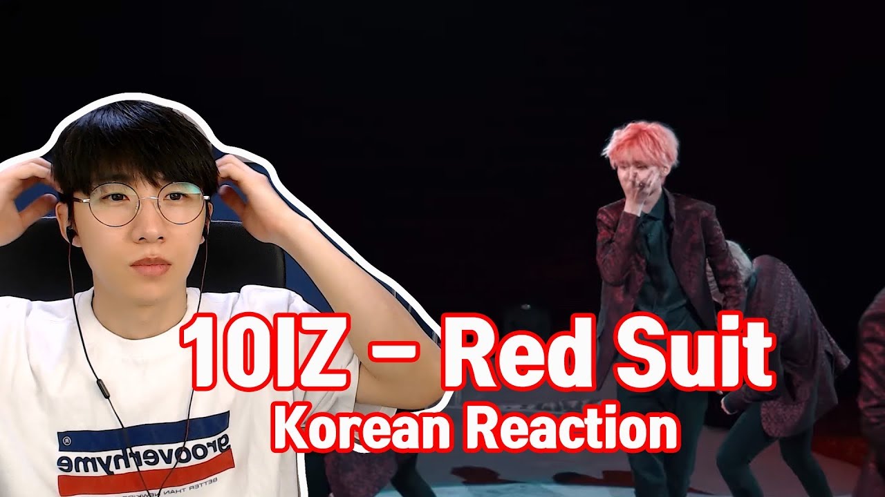10IZ - Red Suit (Korean Reaction) 카자흐스탄 아이돌