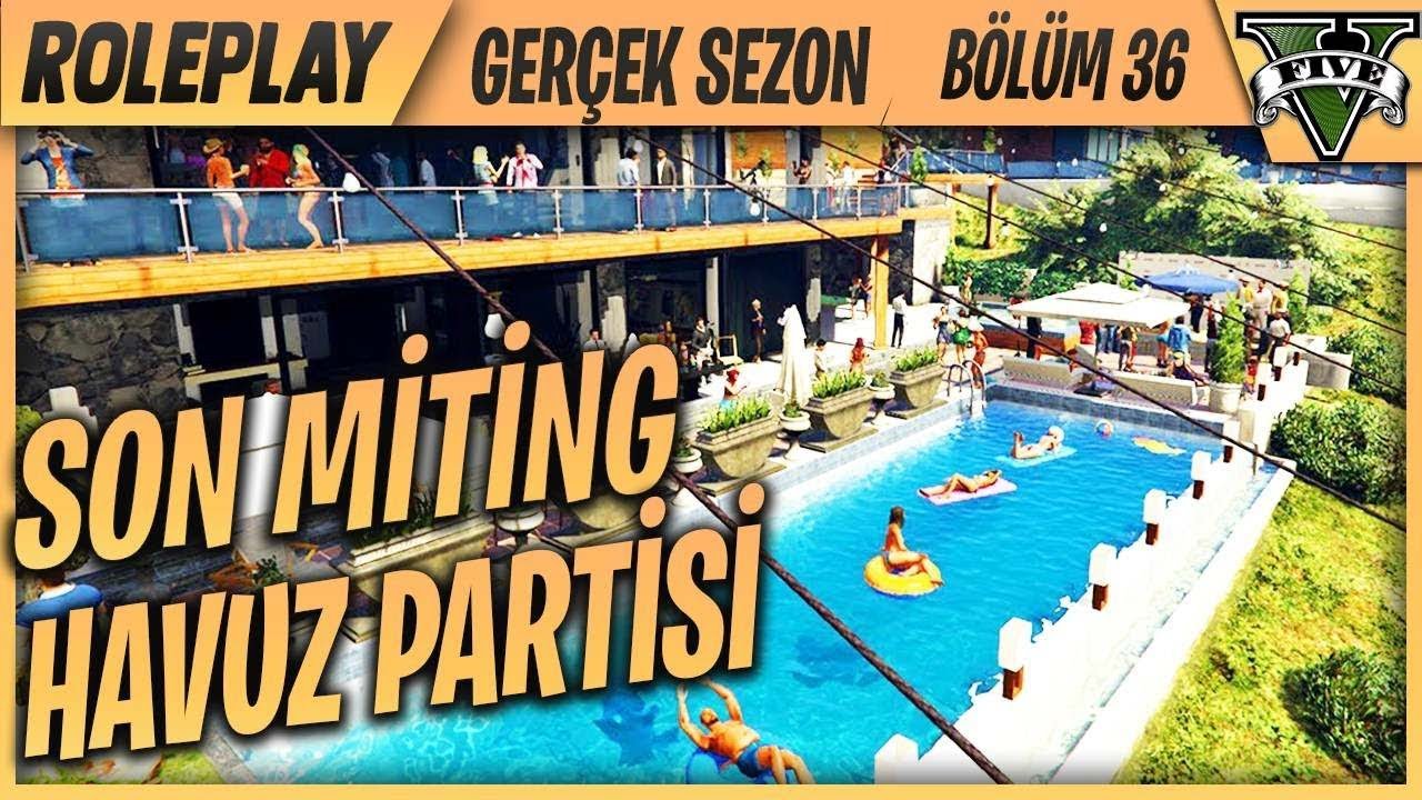 SEÇİM MİTİNGİ YAPTIK ! GTA 5 GERÇEK HAYAT ( HAVUZ PARTİSİ)