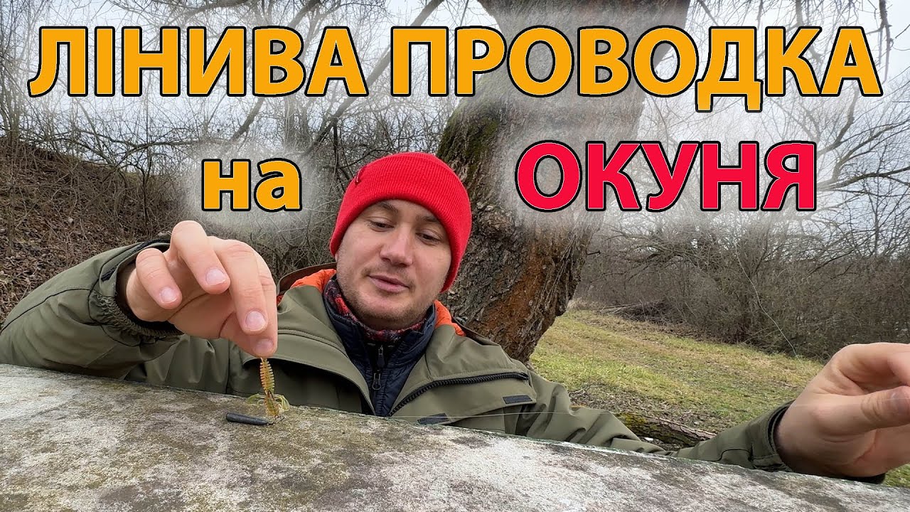 ЛІНИВА не ХИТРА ПРОВОДКА на ОКУНЯ / зимові силіконові приманки / рибалка на спінінг