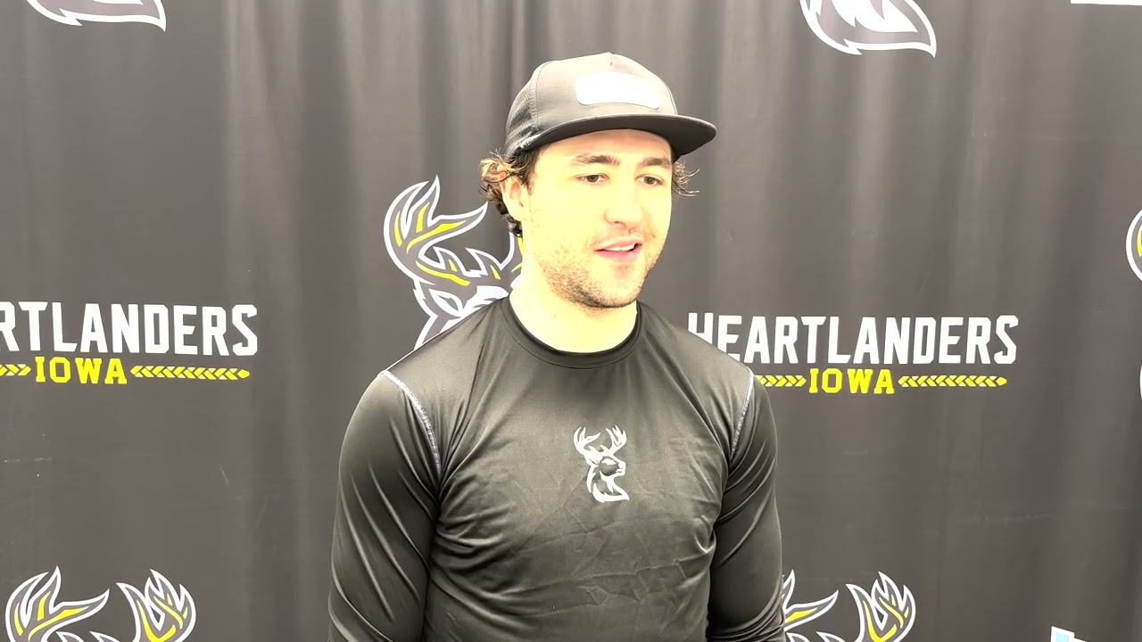 Eliot Desnoyers Pregame Interview Feb. 18