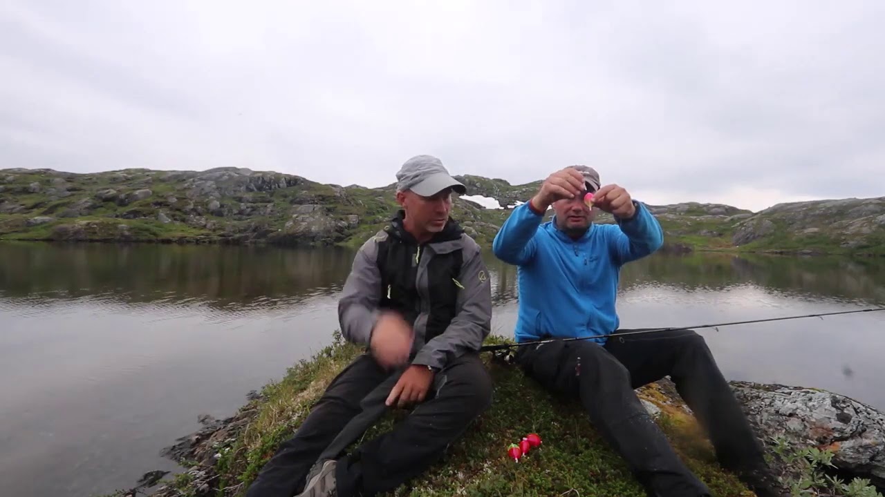 Ørretfiske med Genialduppen og mark