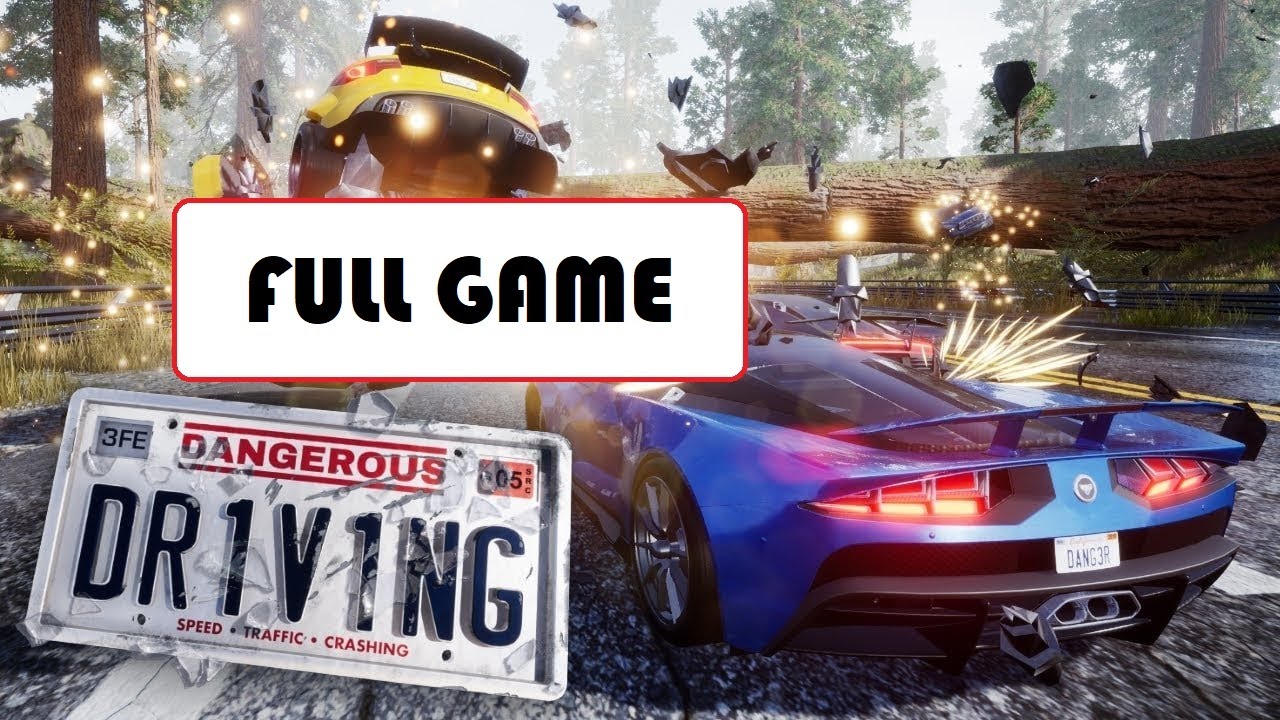 Dangerous Driving [Full Game | No Commentary] PS4