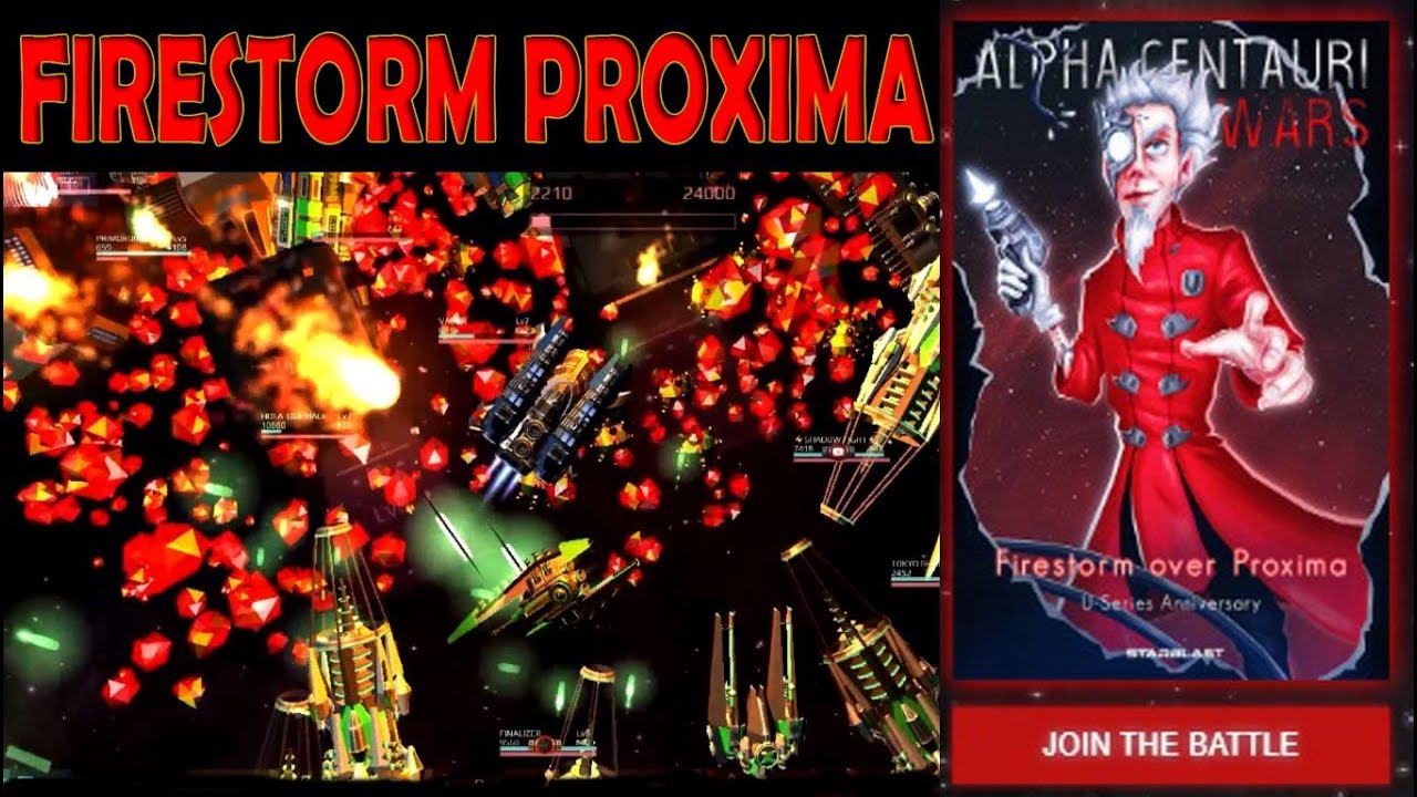 FIRESTORM OVER PROXIMA  Starblast.io 