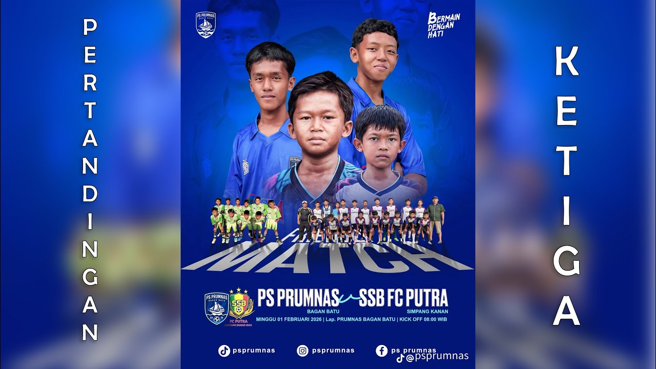 PERTANDINGAN PERSAHABATAN KEDUA - PS PRUMNAS VS SSB FC PUTRA SIMPANG KANAN