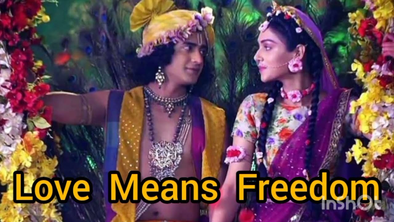 Love Means Freedom Not Obstacle||Shrikrishna||Radhakrishna
