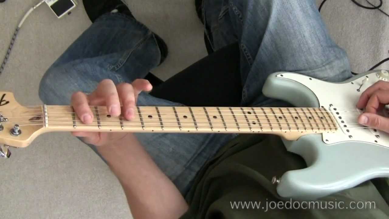 Learn Surf Guitar - Rhythm Playing - joedocmusic.com guitar journal june 2012 pt.2/3