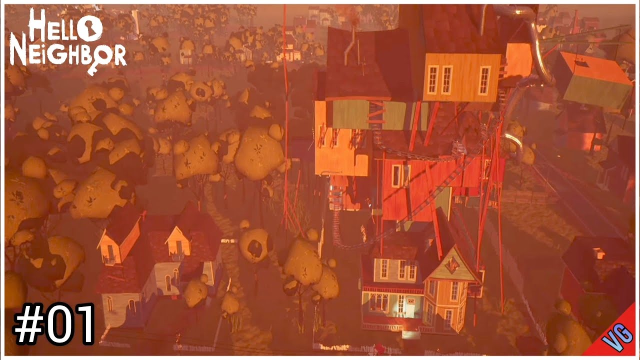 RIATTIVO e USO il Treno, mentre ESPLORO la NUOVA Casa del Vicinio! 🚂 | Hello Neighbor Alpha 4 #01
