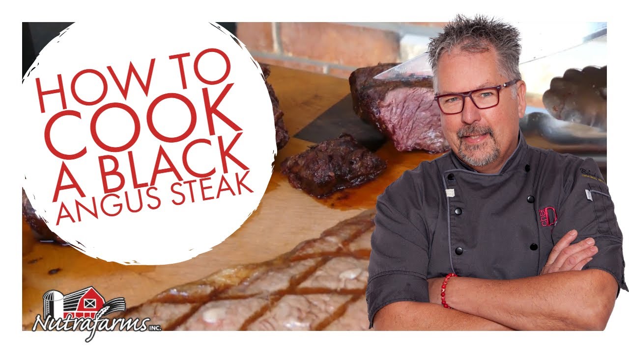 How To Cook A Black Angus Steak - ChefD tv