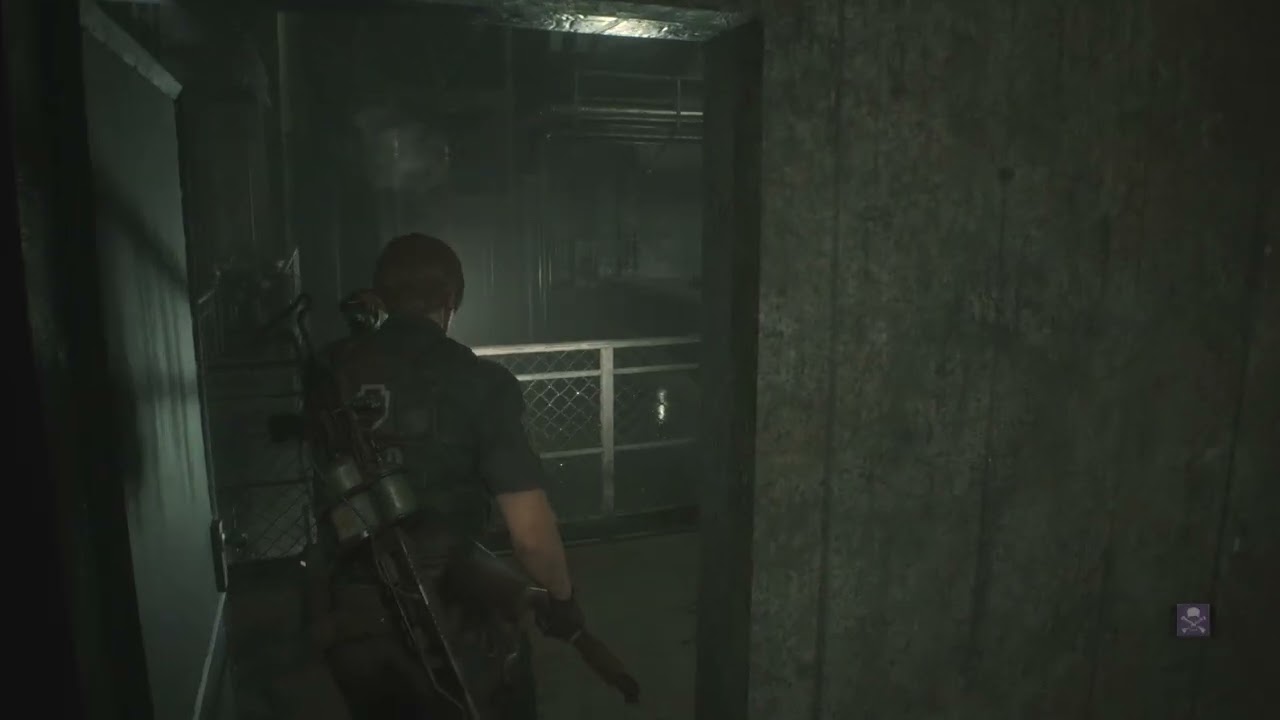 leon kennedy whimpering in re2r